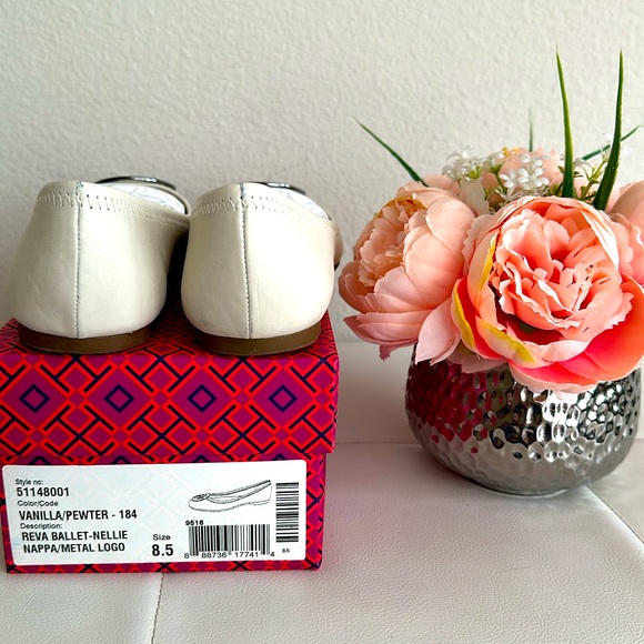 Tory Burch Reva Ballet Flats size 8.5 - Picture 4 of 5